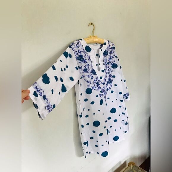 Amaya | white embroidered tunic - Picture 4 of 8